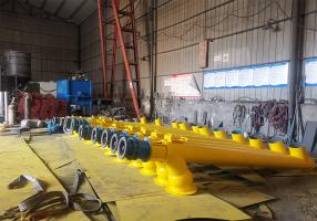 螺旋型輸送機(jī)工程案10